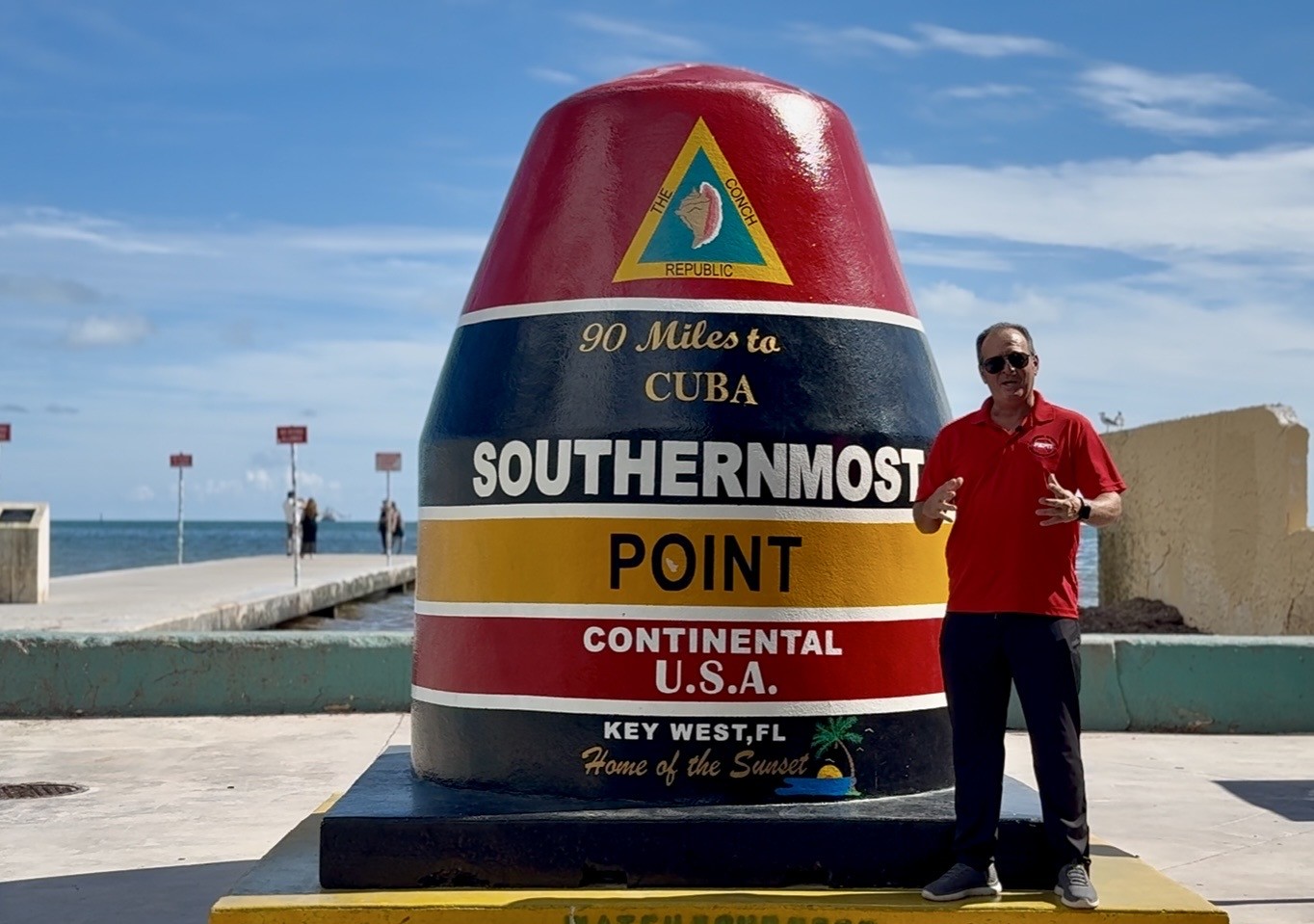 Uncle Mugs at the Southernmost Point landmark in Key West